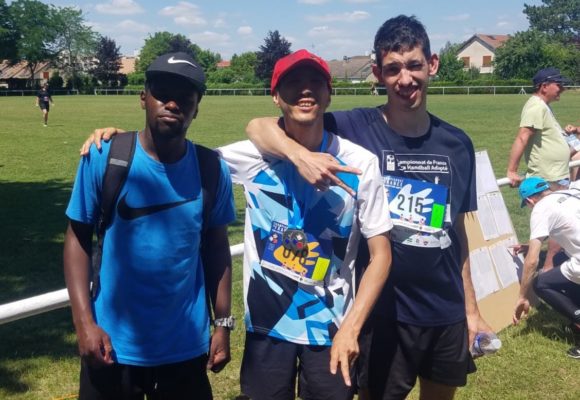 Athlétisme adapté : 2 médaillés à La Dauphine, 1 Champion de France !