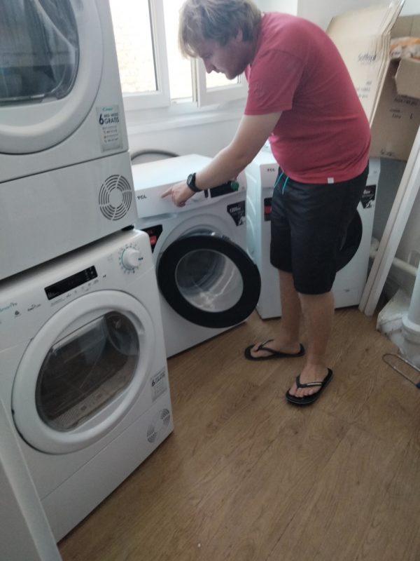 La découverte de la machine à laver