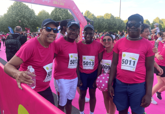 Les 5 Sens courent contre le cancer du sein