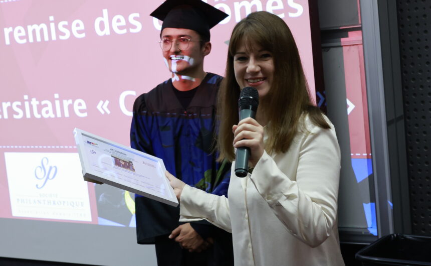 Remise des diplômes de la 1ère promotion du DU Care Aidant Paris-Cité