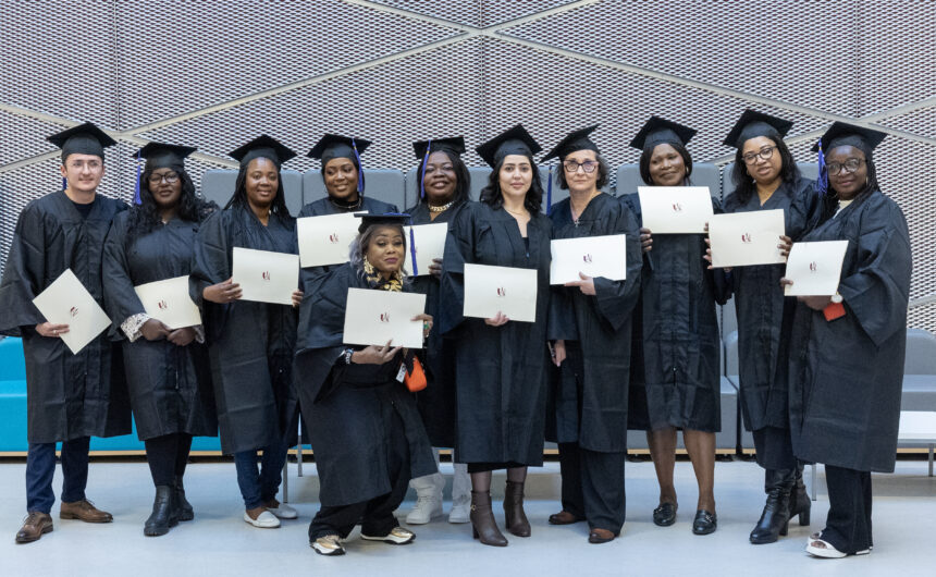Remise des diplômes de la 1ère promotion du DU Care Aidant Paris-Cité