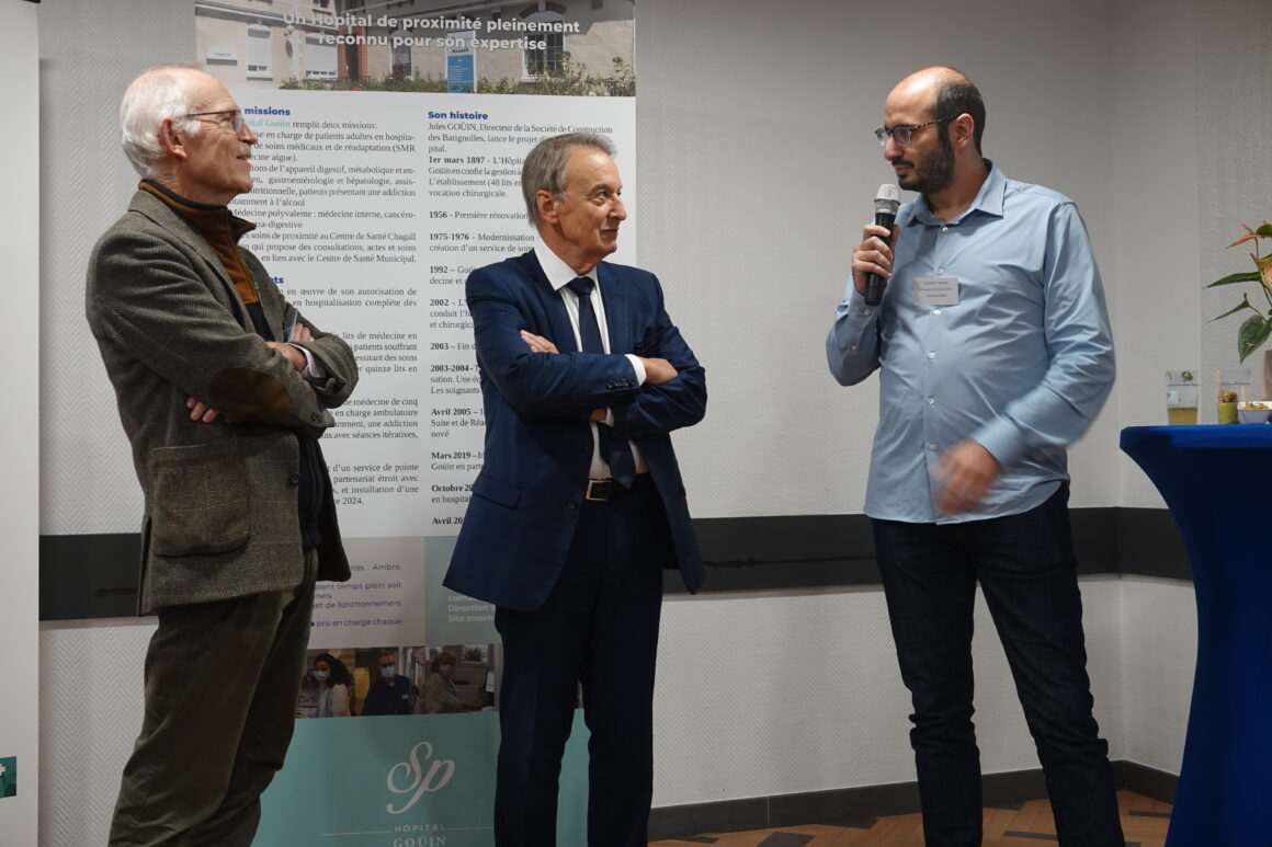 Inauguration plateau imagerie médicale hôpital Goüin