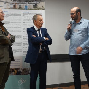 Inauguration plateau imagerie médicale hôpital Goüin