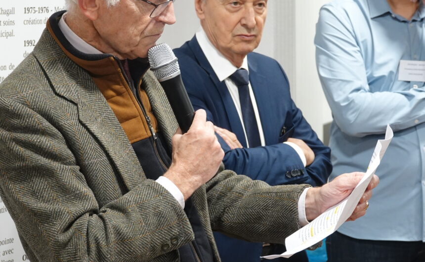 Inauguration plateau imagerie médicale hôpital Goüin