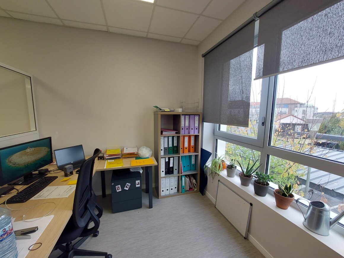 open-space après 2 Déménagement des bureaux de Lisses à Corbeil