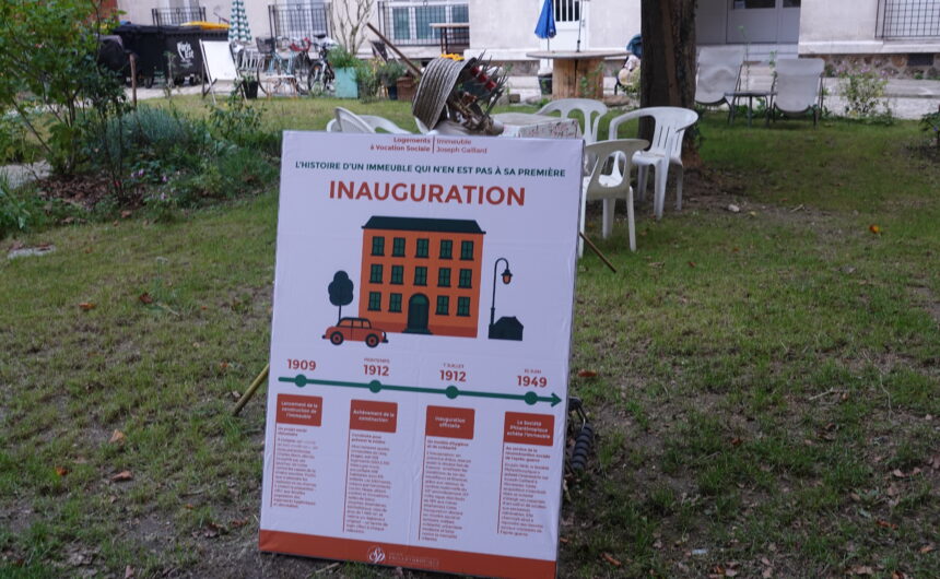 Inauguration logements Vincennes