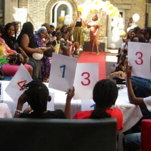 Miss Georgette Agutte 2026 Jury de sélection en plein vote lors de la deuxième édition du défilé « Miss Georgette Agutte »