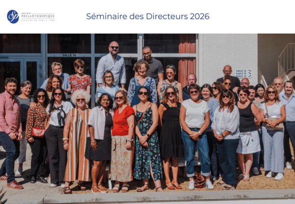 Photo officielle seminaire 2026 Photo de groupe lors du séminaire de direction 2026