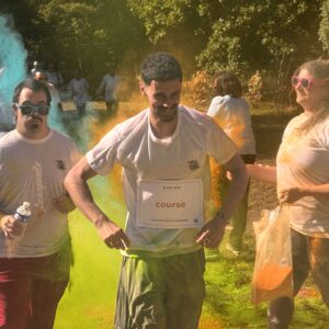 une première course haute en couleurs à la MAS L'Orée du Bois